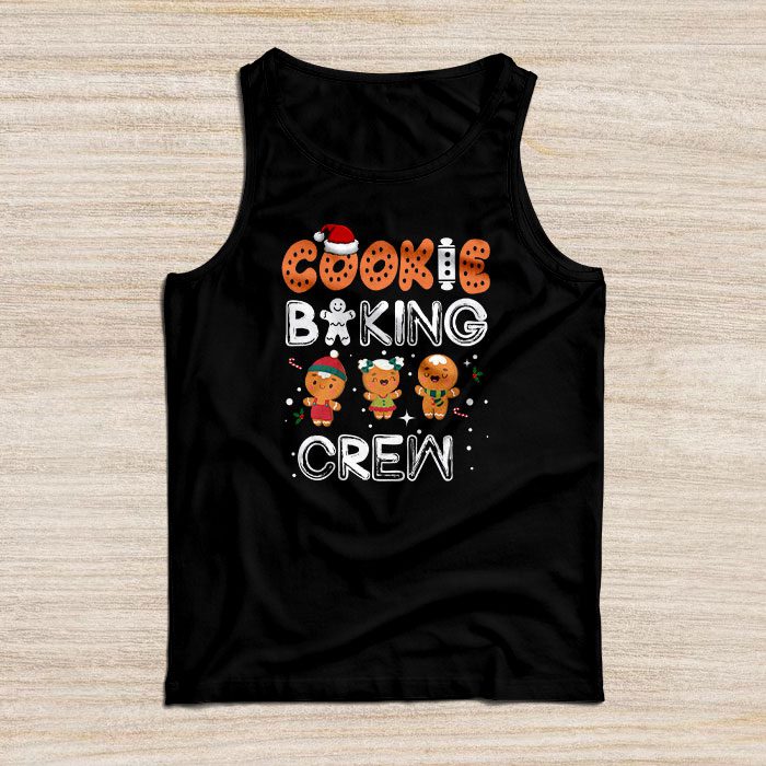 Cookie-Baking-Crew-Christmas-Santa-Family-Gingerbread-Team-Tank-Top Cookie Baking Crew Christmas Santa Family Gingerbread Team Tank Top