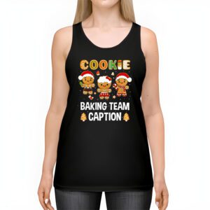 Cookie Baking Team Caption Gingerbread Christmas Tank Top 2 1