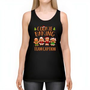 Cookie Baking Team Caption Gingerbread Christmas Tank Top 2 3