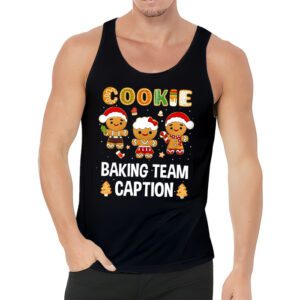 Cookie Baking Team Caption Gingerbread Christmas Tank Top 3 1