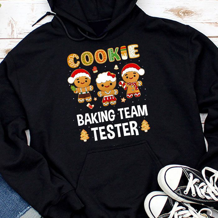 Cookie Baking Team Tester Gingerbread Christmas Hoodie