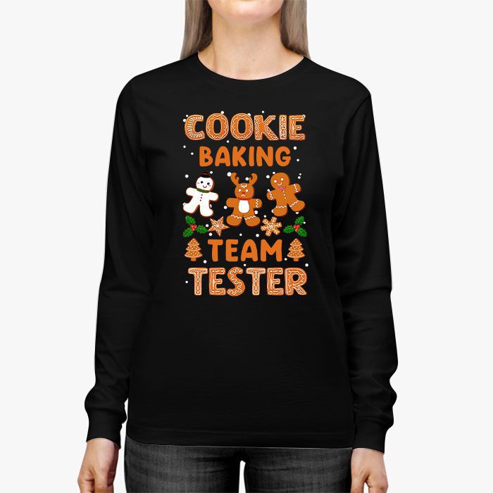 Cookie-Baking-Team-Tester-Gingerbread-Christmas-Longsleeve-Tee-2 Cookie Baking Team Tester Gingerbread Christmas Longsleeve Tee 2 4