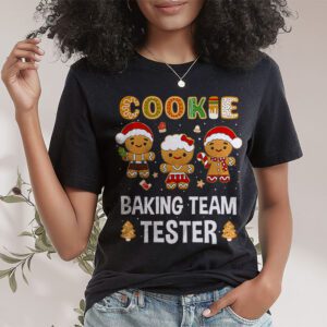Cookie Baking Team Tester Gingerbread Christmas T Shirt 1 1