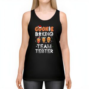 Cookie Baking Team Tester Gingerbread Christmas Tank Top 2 2