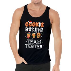 Cookie Baking Team Tester Gingerbread Christmas Tank Top 3 2