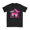 Crush Breast Cancer Awareness Monster Truck Toddler Boy T-Shirt