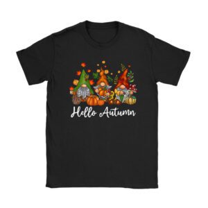 Cute Hello Autumn Season Thanksgiving and Fall Color Lovers T-Shirt