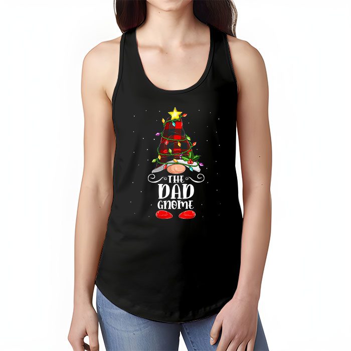 Dad-Gnome-Buffalo-Plaid-Matching-Family-Christmas-Pajama-Tank-Top-1 Dad Gnome Buffalo Plaid Matching Family Christmas Pajama Tank Top 1 1