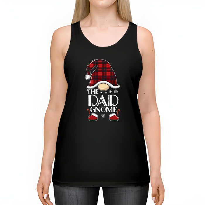 Dad-Gnome-Buffalo-Plaid-Matching-Family-Christmas-Pajama-Tank-Top-2 Dad Gnome Buffalo Plaid Matching Family Christmas Pajama Tank Top 2 2