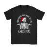 Dead Inside But Its Christmas Skeleton Coffee Xmas Women Men T-Shirt