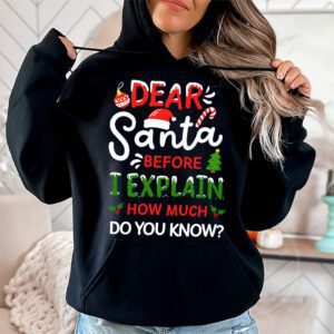 Dear Santa I Can Explain Funny Christmas Shirts Kids Adults Hoodie 1 Dear Santa I Can Explain Funny Christmas Shirts Kids Adults Hoodie 1 1