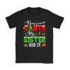 Dear Santa My Sister Did It Funny Christmas Pajama T-Shirt