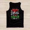 Dear Santa My Sister Did It Funny Christmas Pajama Tank Top