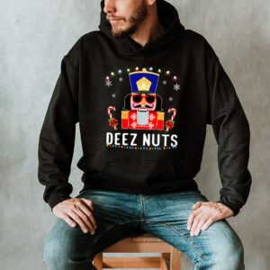 Deez Nuts Nutcracker Nut Shirt Men Women Funny Christmas Pjs Hoodie 2 5