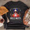 Deez Nuts Nutcracker Nut Shirt Men Women Funny Christmas Pjs Longsleeve Tee