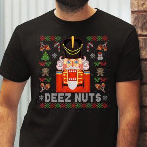 Deez Nuts Nutcracker Nut Shirt Men Women Funny Christmas Pjs T Shirt 2