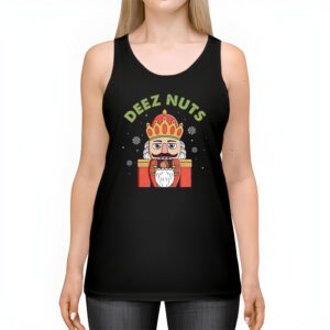 Deez Nuts Nutcracker Nut Shirt Men Women Funny Christmas Pjs Tank Top 2 2
