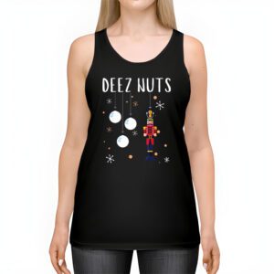 Deez Nuts Nutcracker Nut Shirt Men Women Funny Christmas Pjs Tank Top 2 4