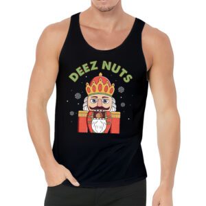 Deez Nuts Nutcracker Nut Shirt Men Women Funny Christmas Pjs Tank Top 3 2
