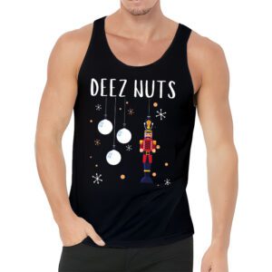 Deez Nuts Nutcracker Nut Shirt Men Women Funny Christmas Pjs Tank Top 3 4