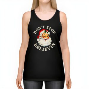 Dont Stop Believin Santa Funny Christmas Boys Kids Gifts Tank Top 2 3