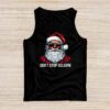 Don't Stop Believin Santa Funny Christmas Boys Kids Gifts Tank Top