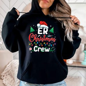 ER Christmas Crew Emergency Room Nurse ER Techs Secretary Hoodie 1 1