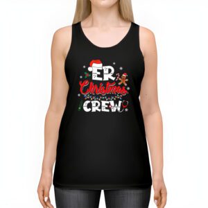 ER Christmas Crew Emergency Room Nurse ER Techs Secretary Tank Top 2 3