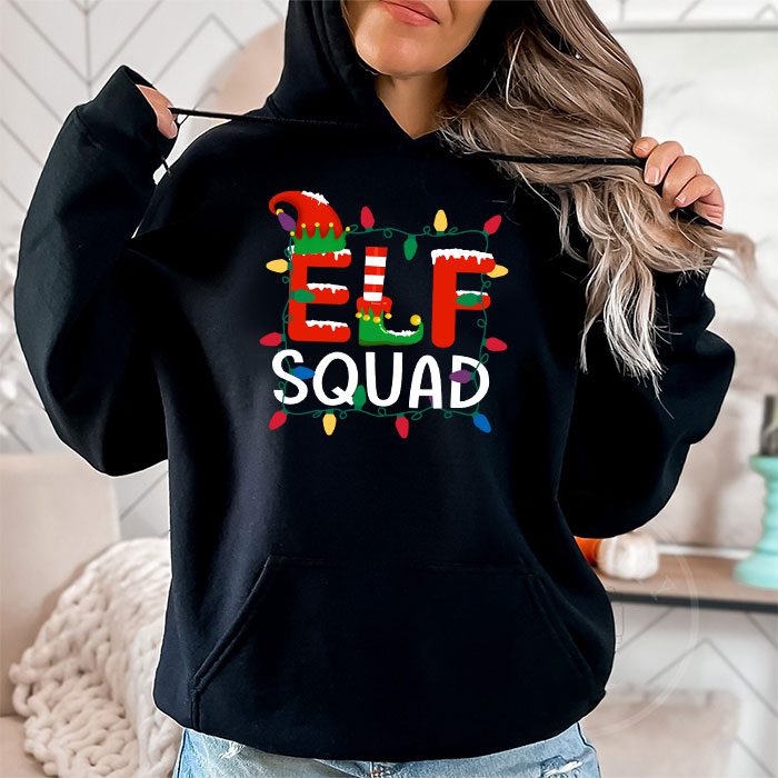 Elf-Family-Christmas-Matching-Pajamas-XMas-Shirt-Elf-Squad-Hoodie-1 Elf Squad Hoodie
