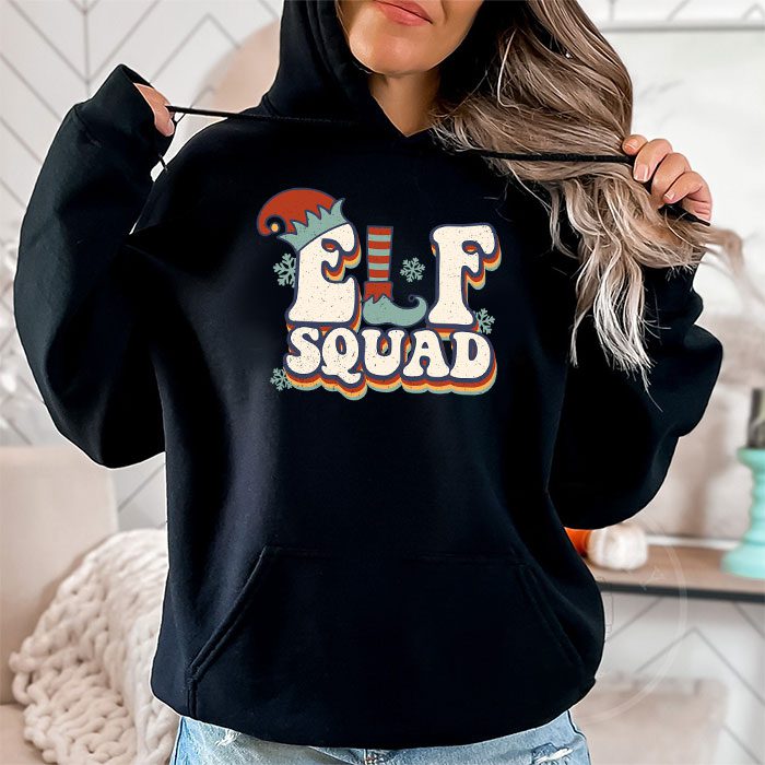 Elf-Family-Christmas-Matching-Pajamas-XMas-Shirt-Elf-Squad-Hoodie-1 Elf Squad Hoodie