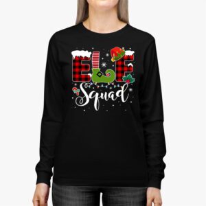 Elf Family Christmas Matching Pajamas XMas Shirt Elf Squad Longsleeve Tee 2 6