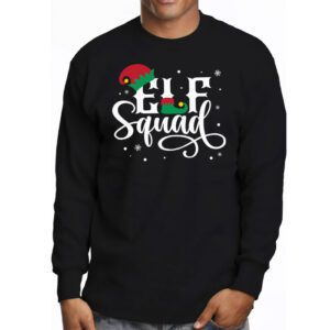 Elf Family Christmas Matching Pajamas XMas Shirt Elf Squad Longsleeve Tee 3