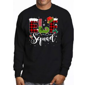 Elf Family Christmas Matching Pajamas XMas Shirt Elf Squad Longsleeve Tee 3 6