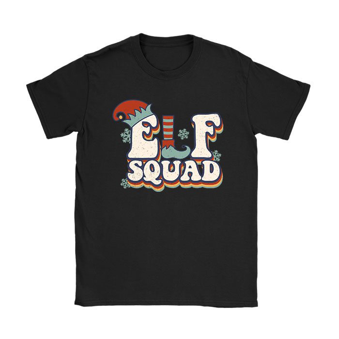 Elf-Family-Christmas-Matching-Pajamas-XMas-Shirt-Elf-Squad-T-Shirt Elf Family Christmas Matching Pajamas XMas Shirt