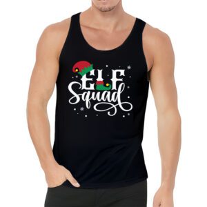 Elf Family Christmas Matching Pajamas XMas Shirt Elf Squad Tank Top 3