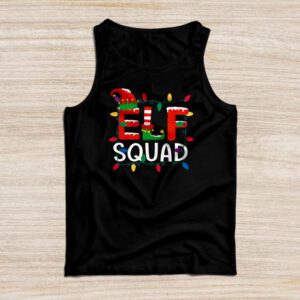 Elf Family Christmas Matching Pajamas XMas Shirt, Elf Squad Tank Top
