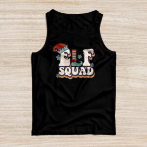 Elf Family Christmas Matching Pajamas XMas Shirt, Elf Squad Tank Top