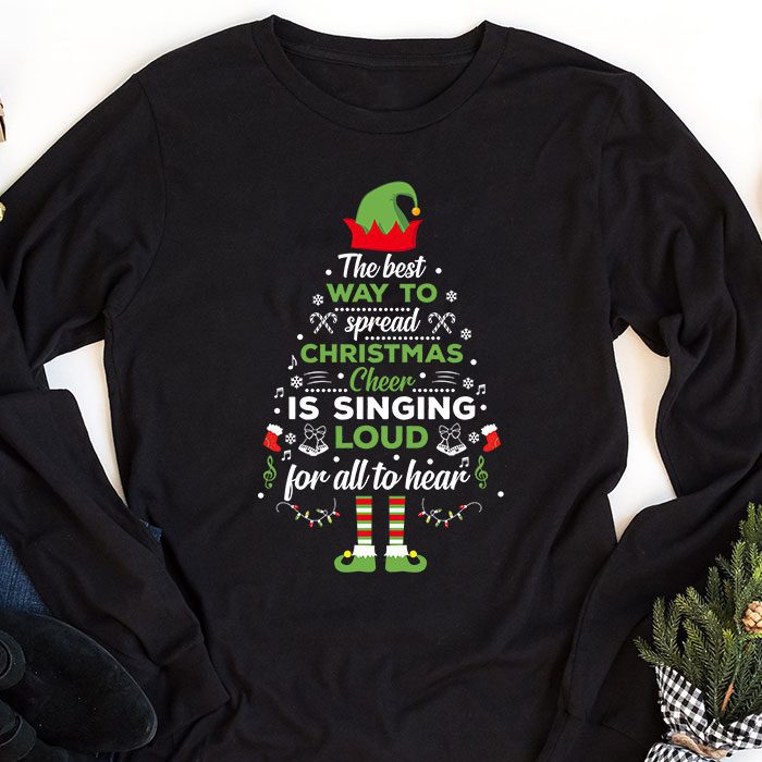 Elf-Longsleeve-Tee-The-Best-Way-To-Spread-Christmas-Cheer-Shirt-Longsleeve-Tee-1 Elf Longsleeve Tee The Best Way To Spread Christmas Cheer Shirt Longsleeve Tee 1 3