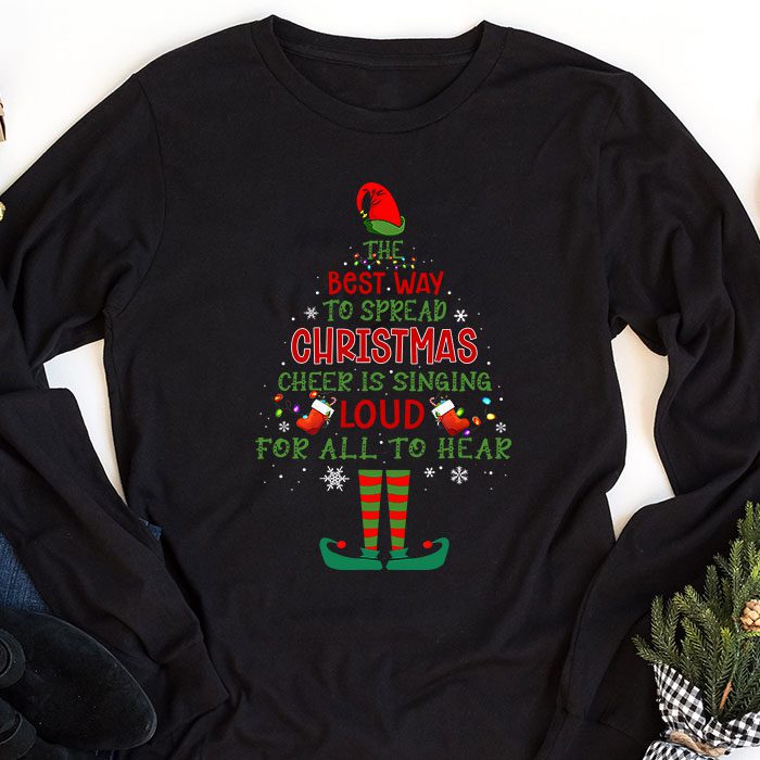 Elf-Longsleeve-Tee-The-Best-Way-To-Spread-Christmas-Cheer-Shirt-Longsleeve-Tee-1 Elf Longsleeve Tee The Best Way To Spread Christmas Cheer Shirt Longsleeve Tee 1 4