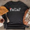 FA (LA)8 Funny Christmas Santa Fa La Math Teacher Men Women Longsleeve Tee