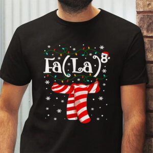 FA LA8 Funny Christmas Santa Fa La Math Teacher Men Women T Shirt 2 4