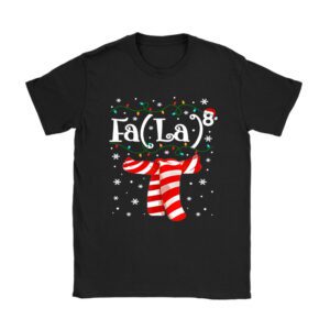 FA (LA)8 Funny Christmas Santa Fa La Math Teacher Men Women T-Shirt