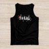 FA (LA)8 Funny Christmas Santa Fa La Math Teacher Men Women Tank Top