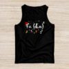 FA (LA)8 Funny Christmas Santa Fa La Math Teacher Men Women Tank Top