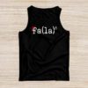 FA (LA)8 Funny Christmas Santa Fa La Math Teacher Men Women Tank Top