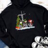 Faith Hope Love Jesus Snowman Plaid Leopard Christmas Gift Hoodie