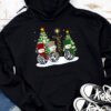 Faith Hope Love Jesus Snowman Plaid Leopard Christmas Gift Hoodie