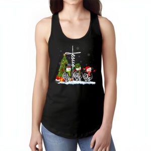 Faith Hope Love Jesus Snowman Plaid Leopard Christmas Gift Tank Top 1