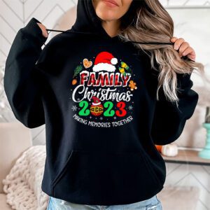 Family Christmas 2023 Matching Squad Santa Elf Funny Xmas Hoodie 1