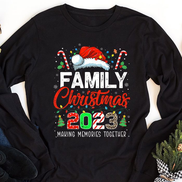 Family-Christmas-2023-Matching-Squad-Santa-Elf-Funny-Xmas-Longsleeve-Tee-1 Family Christmas 2023 Matching Squad Santa Elf Funny Xmas Longsleeve Tee 1 3